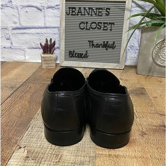 Boss Hugo Boss black loafers size 11.5 - Picture 11 of 16